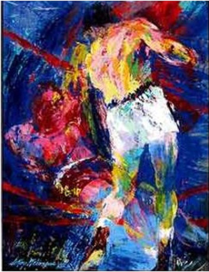 (Original) Boxing LEROY NEIMAN ORIGINALS CALL 702-222-2221, Buy (Original) Boxing or sell (Original) Boxing a LeRoy Neiman Original from NeimansOnly.com Call 702-222-2221 