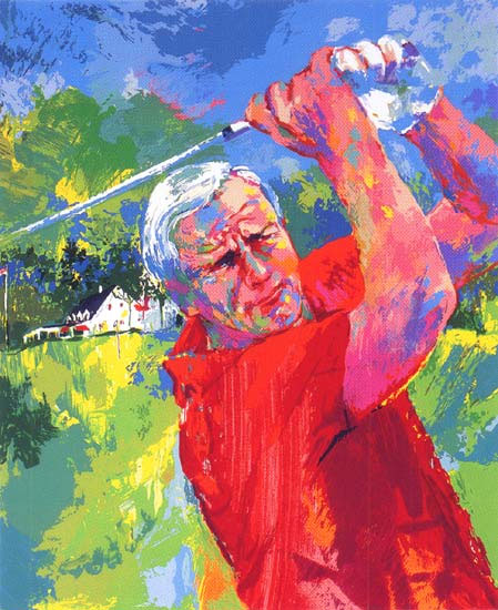 Arnold Palmer At Latrobe LeRoy Neiman Originals 702-222-2221