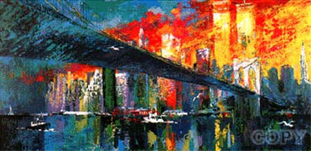 Brooklyn Bridge LeRoy Neiman Originals 702-222-2221