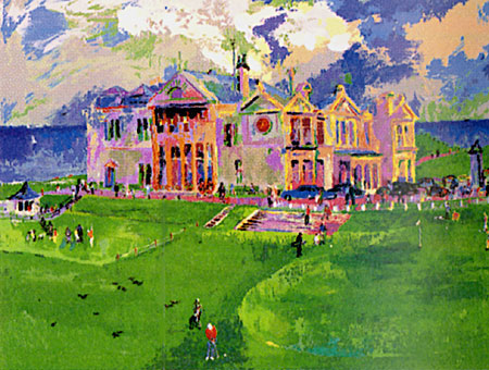 Club House At Old St. Andrews LeRoy Neiman Originals 702-222-2221