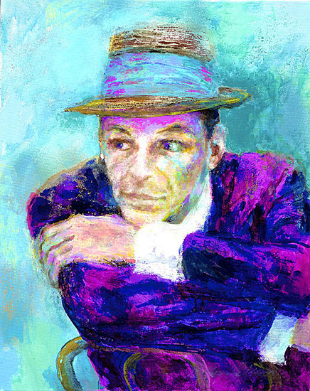 Frank Sinatra  The Voice LeRoy Neiman Originals 702-222-2221