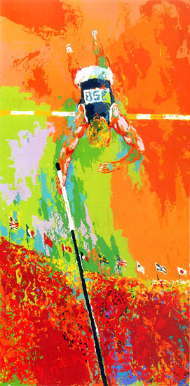 Olympic Pole Vaulting LeRoy Neiman Originals 702-222-2221