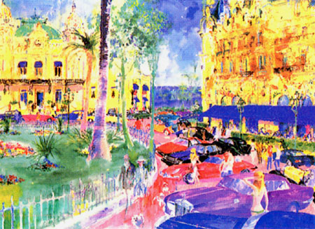 Place Du Casino, Monte Carlo LeRoy Neiman Originals 702-222-2221