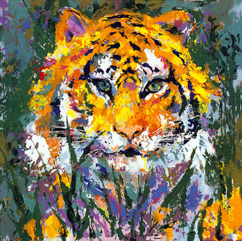 Portrait Of The Tiger LeRoy Neiman Originals 702-222-2221