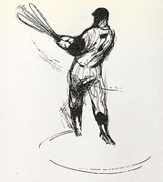 LeRoy Neiman Originals Call 702-222-2221 Warm Up Springs (Mickey Mantle)