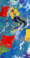 LeRoy Neiman Originals Call 702-222-2221 Winter Olympic Skiing